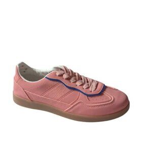 Rachel Roy Riz Pink Womens Cushioned Footbed Lace Up Sneakers Size 8 New w/o Box